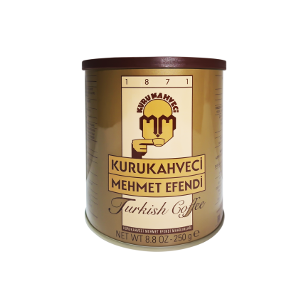 Кофе молотый "Kurukahveci Mehmet Efendi", Türk Kahvesi, 250г., Турция, KMEMK-250