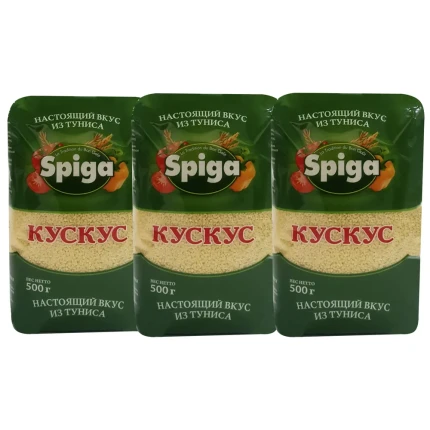 Кускус premium quality, "Spiga", Kuskus, 1,5кг. Тунис, KKS-1206х3