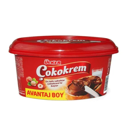 Çikolatalı fındık ezmesi, "Ülker", Çokokrem (Fındık Kreması), 400g., Türkiye, TR-0886