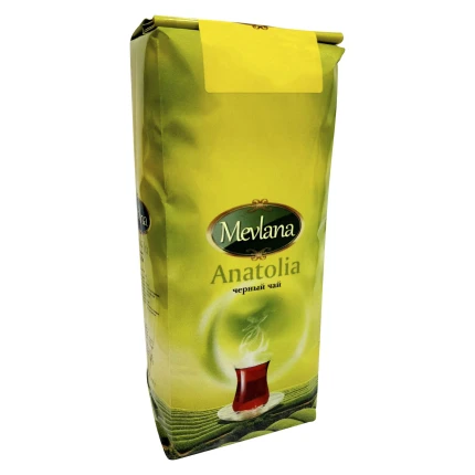 Siyah Seylan geniş yapraklı çay Pekoe "Anadolu", "Mevlana", "Anadolu" Siyah Büyük Yapraklı Çayı, 250g, Türkiye, CCMA-250