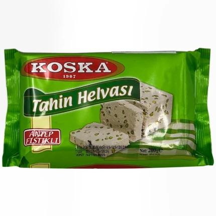 Fıstıklı Susam Helvası "KOSKA", Tahin Helvası "KOSKA", 200 gr., Türkiye, KSFK-200
