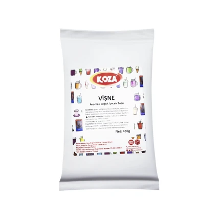 Быстрорастворимый напиток со вкусом вишни, "Koza", Visne, 450гр. Турция, KZV-450