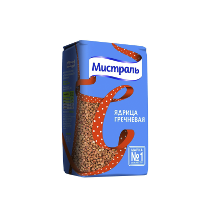 Крупа гречневая ядрица, "Мистраль", 900гр., MSTG-900