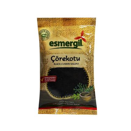Семена черного тмина сушеные, "Esmergil", Corekotu, 80гр. Турция, ESMT-80