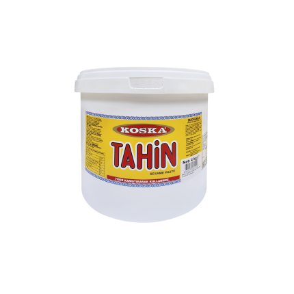 Тахини Кунжутная паста без сахара / Тахин, "Koska", Tahin, 4кг. Турция, KKPT-4000