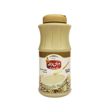 Тахини Кунжутная паста без сахара / Тахин, "Alahlam", Tahini, 800гр., ALKPT-800
